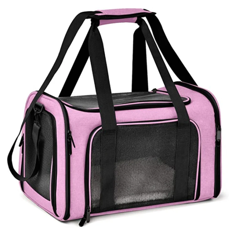 Bolsa para mascotas para gatos y perros Salida fácil de transportar Bandolera para mascotas Ideal para llevar a tu mascota de paseo — foto 2