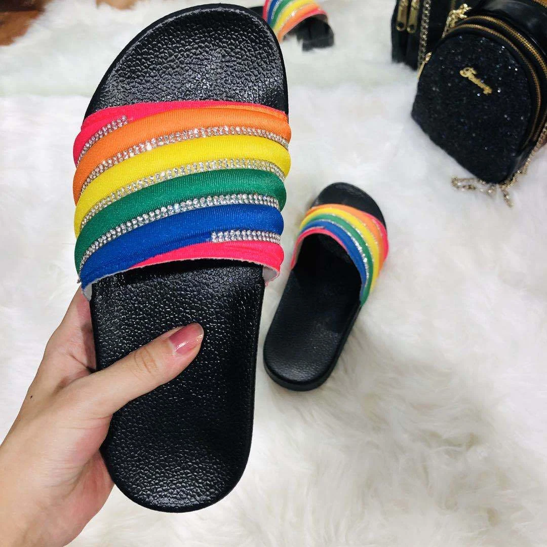 Sequin beach shoes, sandals, and slippers. Sparkling summer footwear for comfort and style on the beach, by the pool. — photo 4