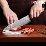 Professional chef knife for precise cutting, slicing, and dicing. Sharp stainless steel blade for efficient and long-las — photo 5