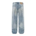 Heren Jeans Straight Fit Gescheurde Denim Broek Klassieke Stijl Comfortabel Duurzaam Casual Look Perfect voor Dagelijks Gebruik Trendy en Tijdloos — foto 16