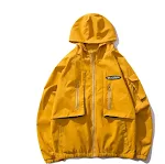 Hooded windbreaker jacket with multi-bag "tooling" for outdoor adventures and daily use, offering protection and conveni — photo 10