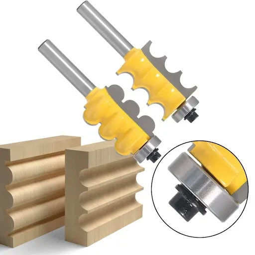 Title 4, Shank Triple Bead & Triple Flute Large Molding ...