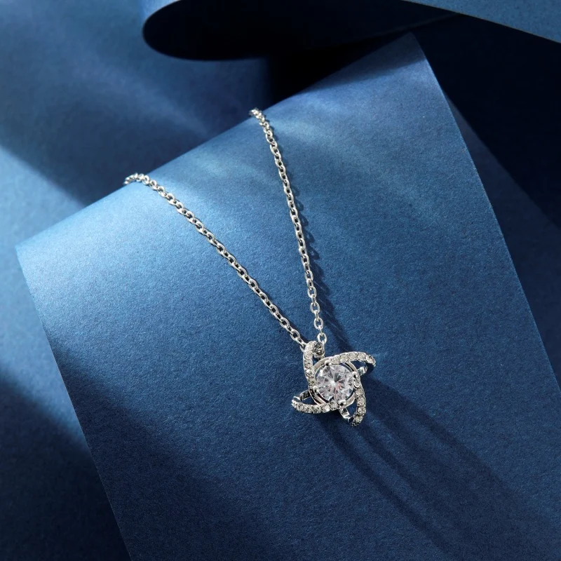 Title 3, Modieuze en Exquise Windmolen Hanger Ketting, U...