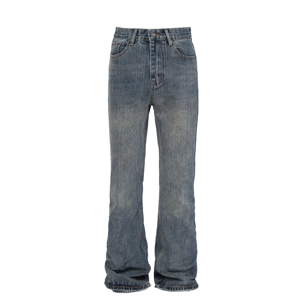Pantalones acampanados Hippie Americanos para hombre, estilo retro, cómodos y de moda, ideales para un look bohemio y casual. — foto 4