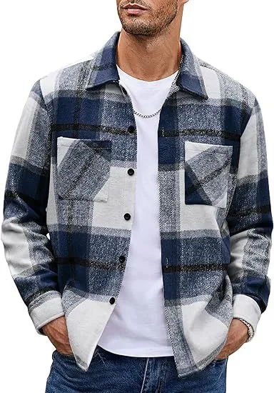Title 3, Casaco Camisa Acolchoado Xadrez Térmico Masculi...