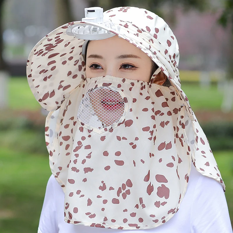 Title 9, Womens Speckled Printed Tea Picking Hat With F...
