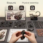 Blocos de Construção Reloaded Battlefield Scorpion Brinquedos Educacionais Puzzle. Estimula habilidades e criatividade. Diversão para todos. — foto 9