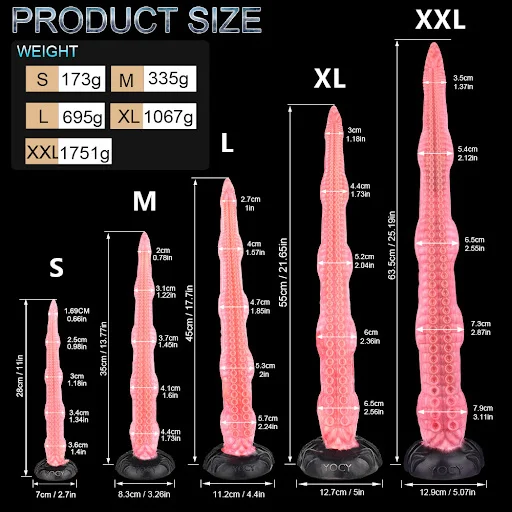 Title 1, YOCY Liquid Silicone Simulation Octopus Tentacles