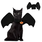 Disfraz de alas de murciélago para Halloween para perros y gatos, traje de araña, perfecto para mascotas, ideal para fiestas. — foto 1