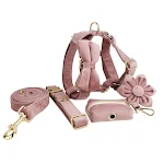 Light purple dog collar pet rope, providing comfort and security for your dog. Durable and perfect for walks and trainin — photo 8