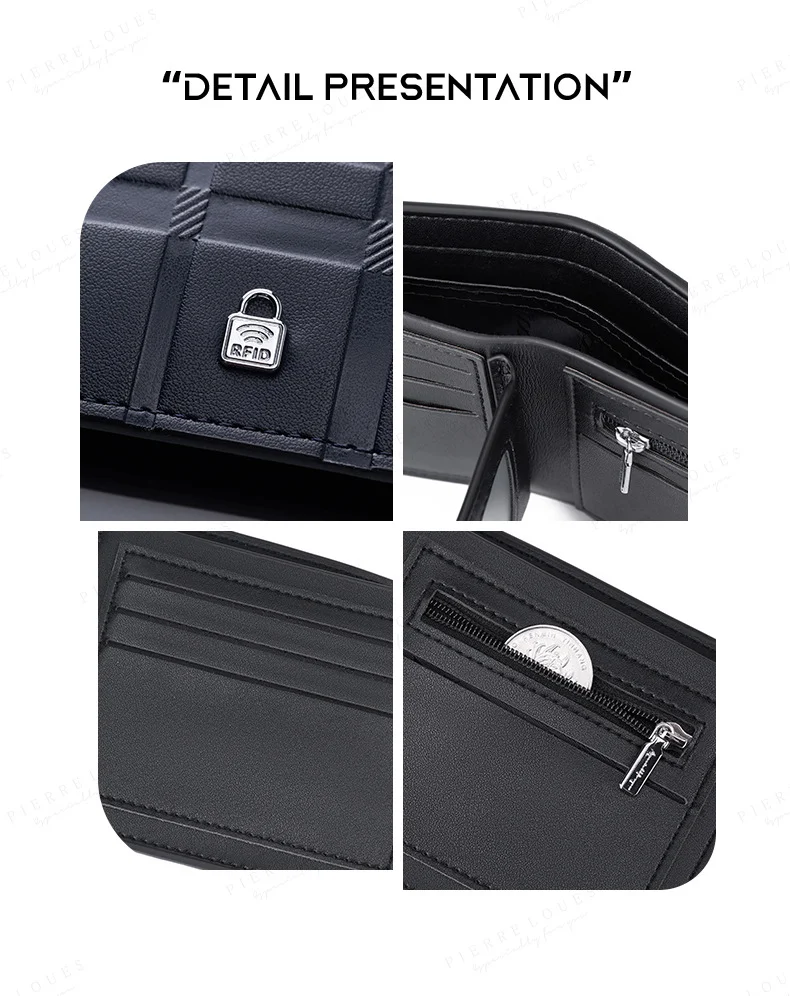 Title 1, Mens Wallet Multiple Card Slots Short Chic Thi...