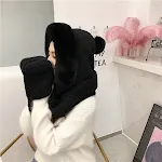 Hair ballblack