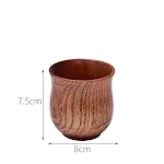 Reverse side pot belly cup