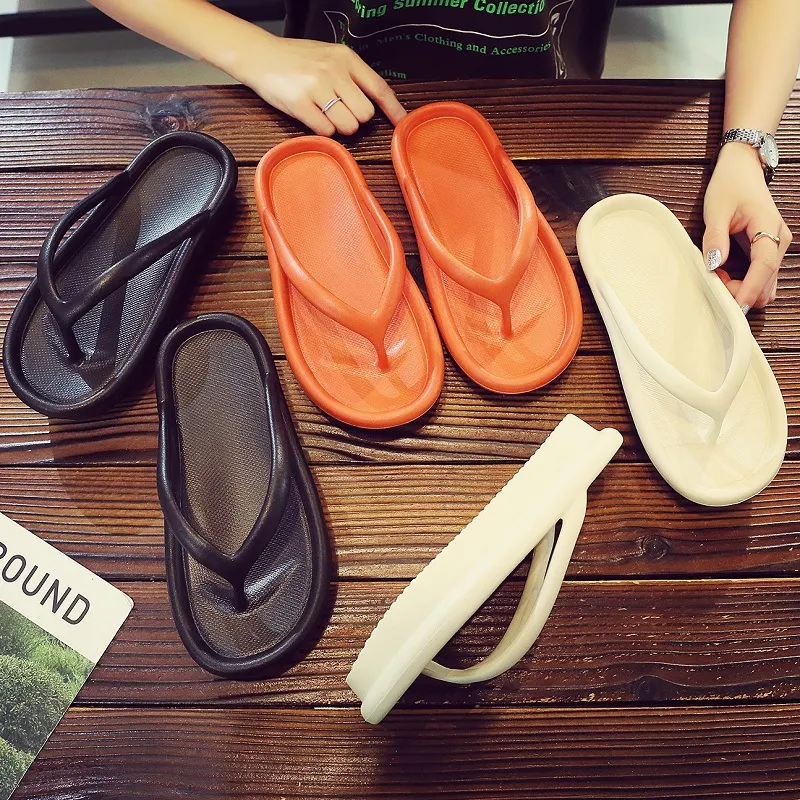 Thick-soled heightened couple non-slip sandals and slippers for ultimate comfort and enhanced stability. — photo 1