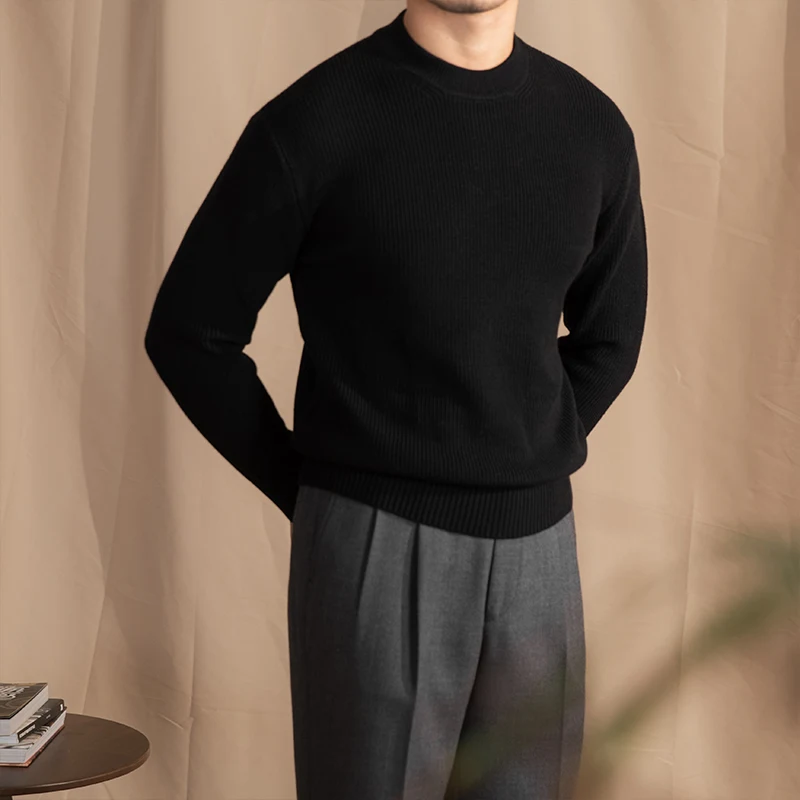 Title 9, Small Wide Thick Needle Round Neck Sweater offe...