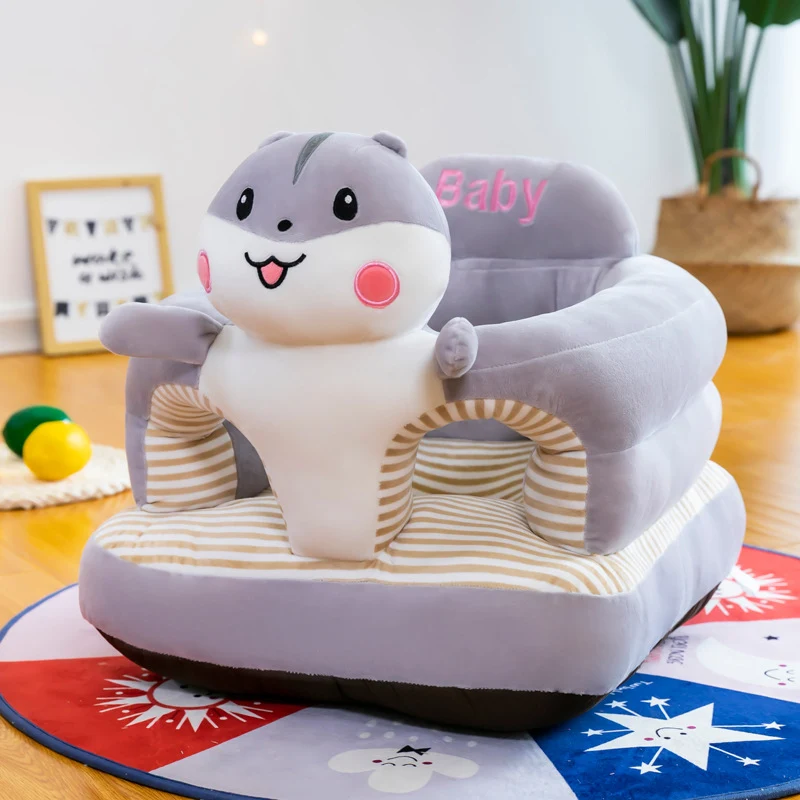 Almofada Assento de Aprendizado para Bebês com Desenhos Conforto e Segurança Ideal para Refeições e Brincadeiras Estimula o Desenvolvimento — foto 9