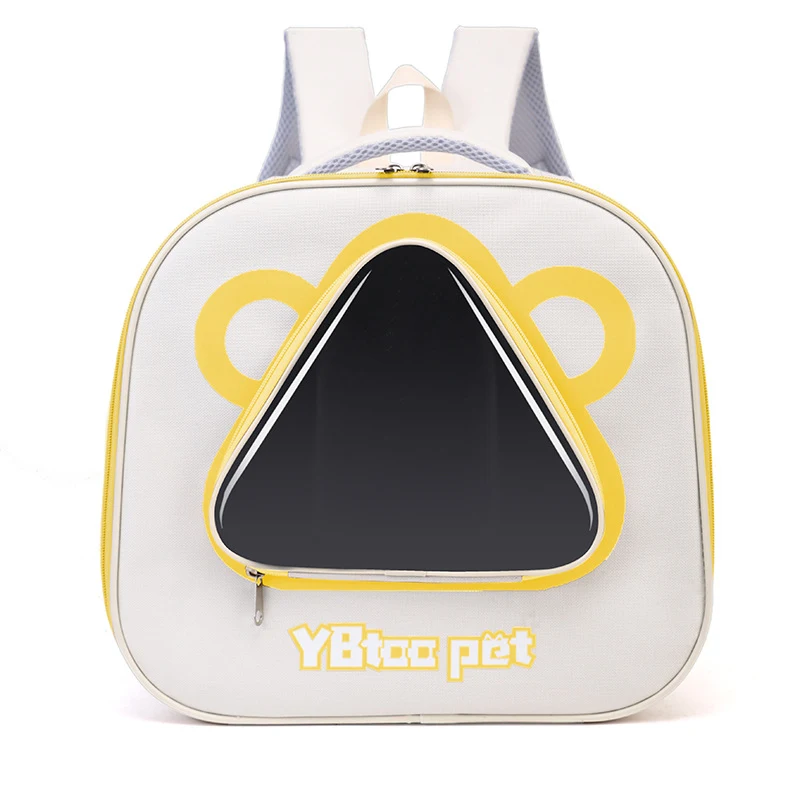Mochila para gatos portátil, grande capacidade e respirável, ideal para transportar seu felino com conforto e segurança. — foto 8