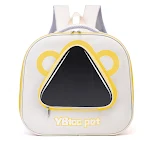 Mochila para gatos portátil, grande capacidade e respirável, ideal para transportar seu felino com conforto e segurança. — foto 8