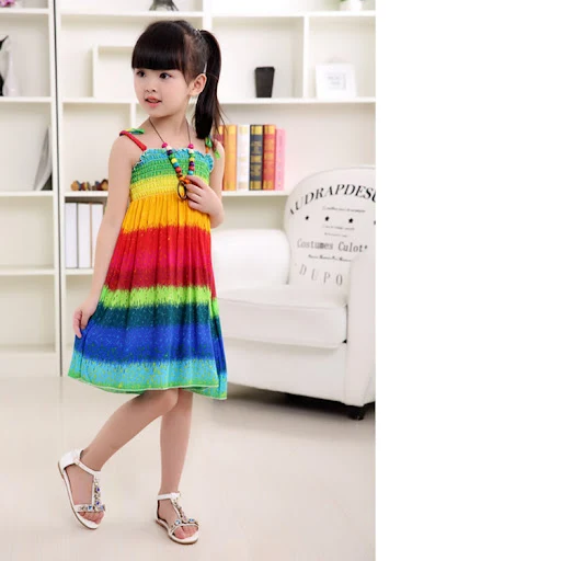 Title 4, Bohemian Korean style beach vest dress for pare...