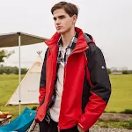 Large size outdoor jacket, warm and windproof. Ideal for cold weather activities. Provides comfort and protection during — photo 7