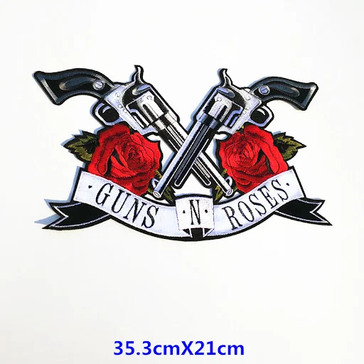 Title 7, Embroidered tiger head micro chapter cloth patc...