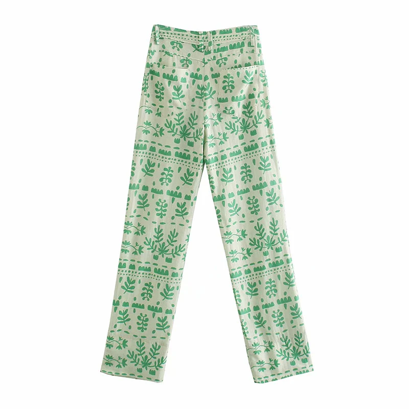 Title 2, New Womens Retro Fashion Printed High-waisted ...