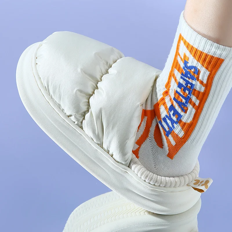 Women's soft warm down slippers, perfect winter house shoes to keep your feet cozy and comfortable indoors during the co — photo 7
