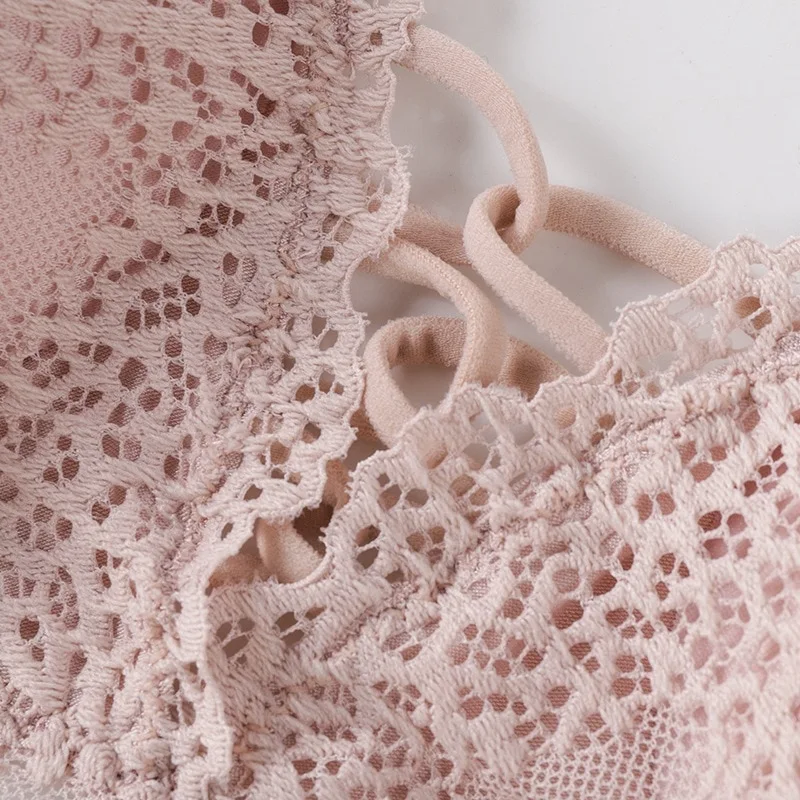 Title 9, Wire-free gathered bra for natural lift and sup...