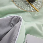 Machine Washable Ice Silk Summer Quilt. Stay cool and comfortable all night long. Breathable, lightweight, and perfect f — photo 12