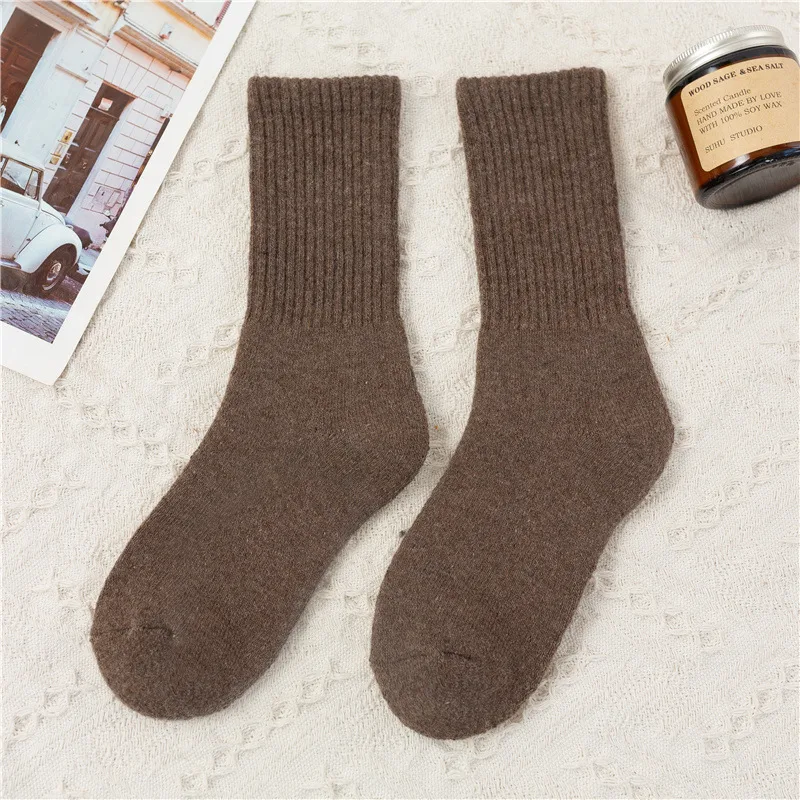 Men's And Women's Fashion Padded Warm Thick Socks — photo 8