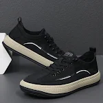 Heren platform casual schoenen, modieus en comfortabel. Verhoog je dagelijkse stijl met deze comfortabele en stijlvolle platform schoenen. Perfect voor elke gelegenheid. — foto 7