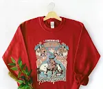 Women's Fashionable Western-style Pattern Sweater — photo 4