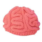 Horror Brain Knitted Hat for a Spooky Look. Perfect for Halloween, Cosplay, or Theme Parties. A Unique and Terrifying Co — photo 6
