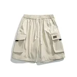 Heren American Retro Multi-Pocket Workwear Shorts, functionele shorts met meerdere zakken, ideaal voor werk en vrije tijd. — foto 7