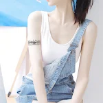 New Waterproof Tattoo Stickers Get long-lasting designs with these water resistant stickers. Easy to apply and remove. E — photo 19