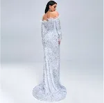 Elegante avondjurk, perfect voor speciale gelegenheden, flatterende pasvorm, hoogwaardige materialen, straal op elk evenement en voel je geweldig. — foto 7