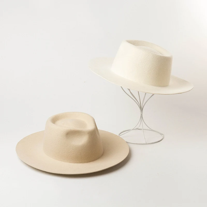Title 4, New Delicate Woolen Jazz Top Hat Casual Fashion...