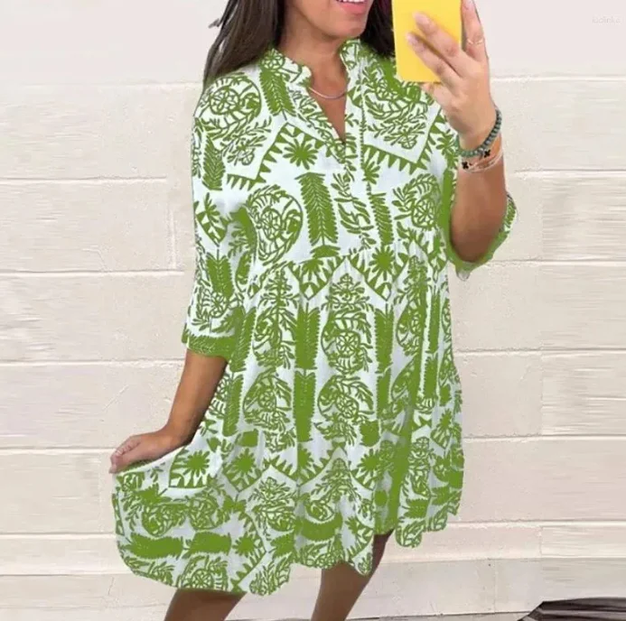 Title 5, Camicia da donna Abito a maniche lunghe con sta...