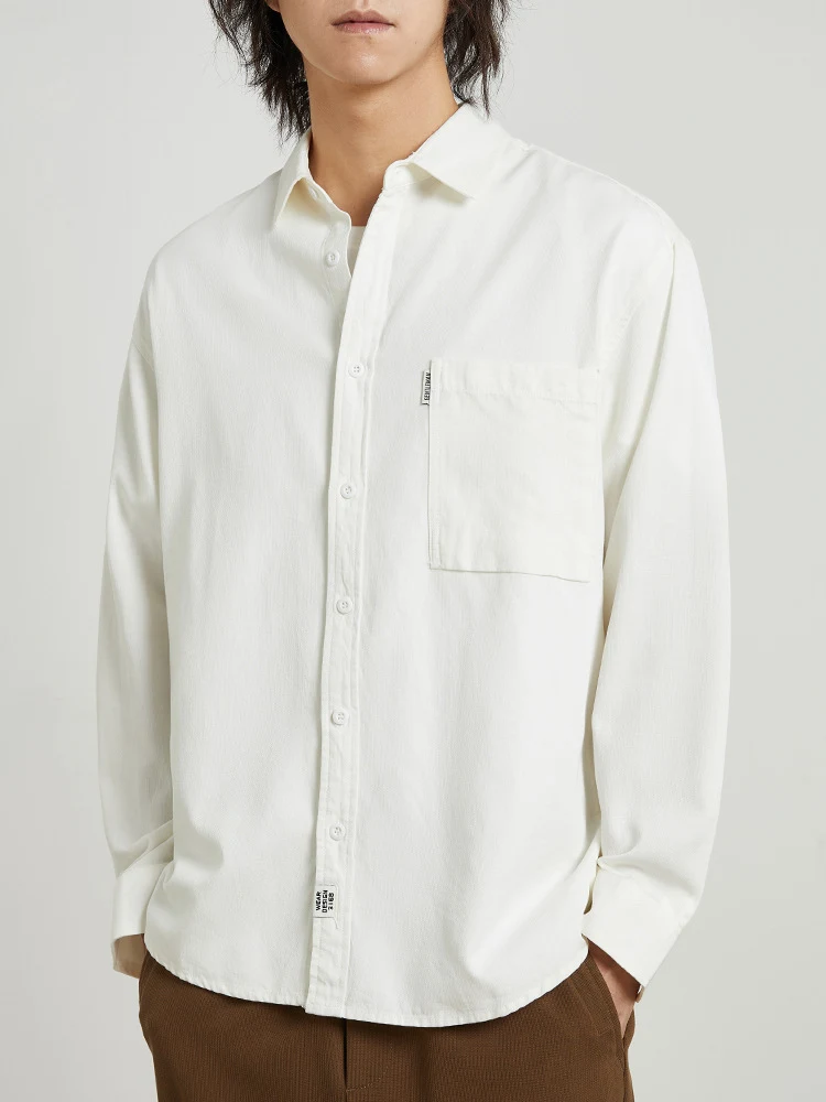 Title 7, Camisa Casual Masculina Elegante de Manga Longa...