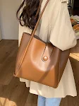 Retro One-shoulder High-grade Fashion Work Commuter Tote, stylish and practical, perfect for work and travel, a fashiona — photo 8