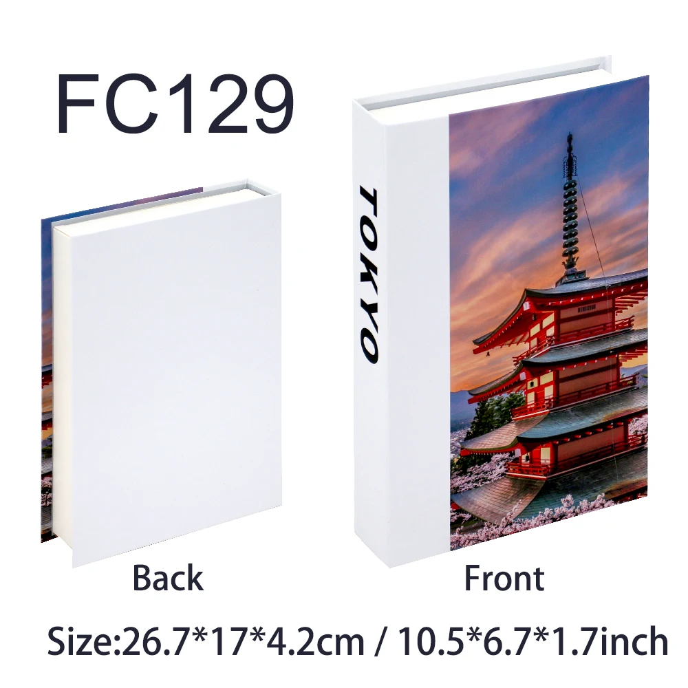 Black and white city decorative book ornament, adding a stylish and unique touch to your home decor, perfect for book lo — photo 9
