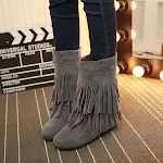 Botas Casuais Femininas Versáteis e Combináveis Calçado para Mulher Perfeito para o Dia a Dia Conforto e Estilo para Qualquer Look — foto 1