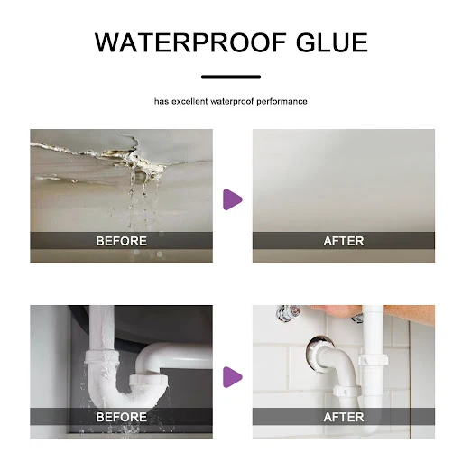 Title 3, Waterproof Leak-repairing Agent for Roof, Bathr...