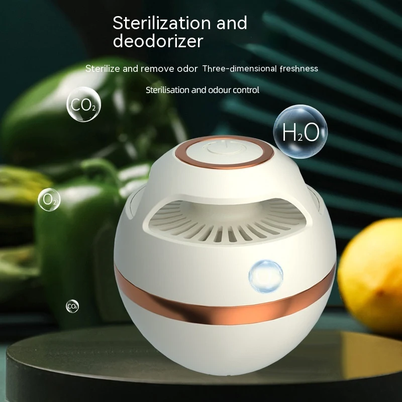 New household refrigerator deodorant purifier. Preserves food freshness, small wardrobe size, eliminates odors and exten — photo 3