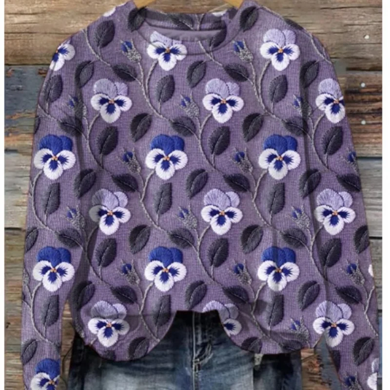 Title 1, Plus Size Skull Red Ribbon Printed Polyester Sw...