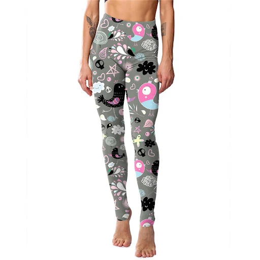 Title 11, Leggings a stampa digitale personalizzata con g...