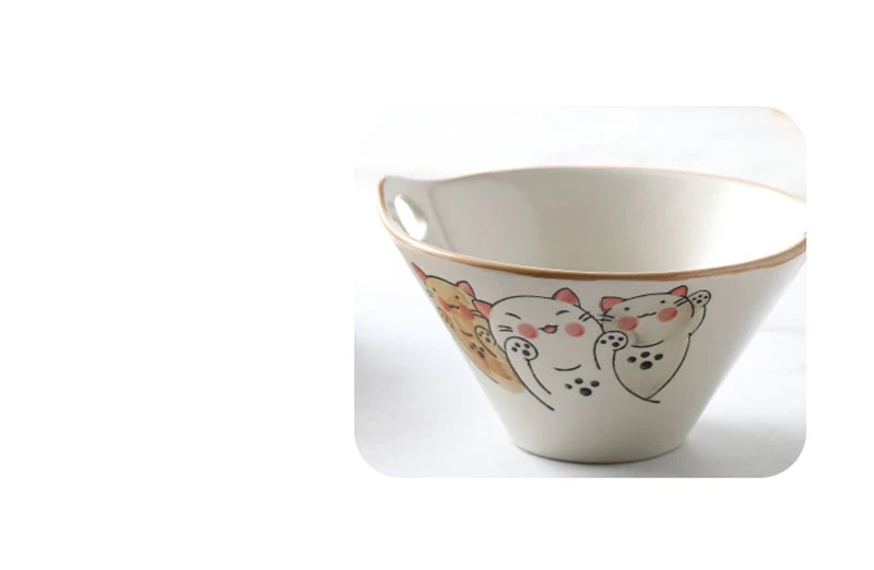 Title 16, Japanese Noodle Bowl Home Creative Cute 7 Inche...