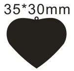 Pingente de amor de aço inoxidável — foto 2