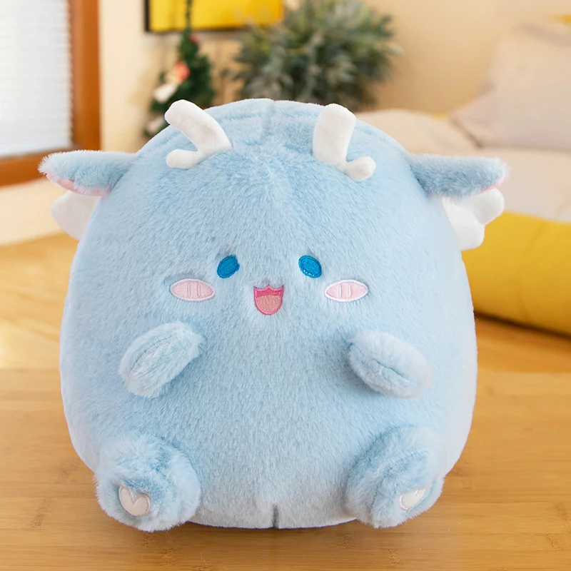 Drachen Plüschtier Puppe Kuscheltier Geburtstagsgeschenk, weich und anschmiegsam, ideales Geschenk für Kinder und Drachenliebhaber, zum Knuddeln — foto 4
