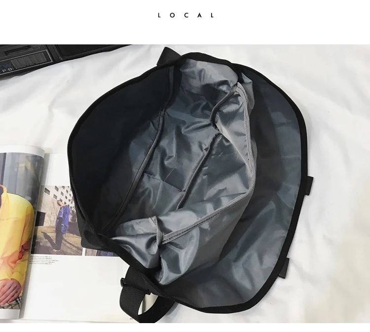 Title 8, Bolsa casual Oxford masculina, ideal para o dia...